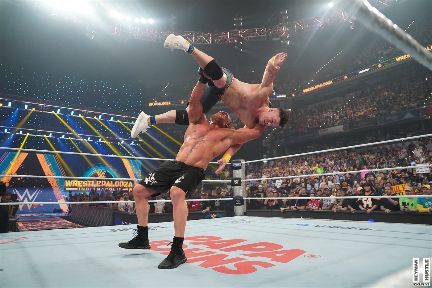 EXCLUSIVE PHOTOS: BROCK LESNAR CONQUERS JOHN CENA AT WWE