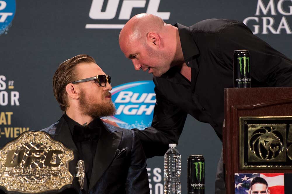 Conor McGregor and Dana White